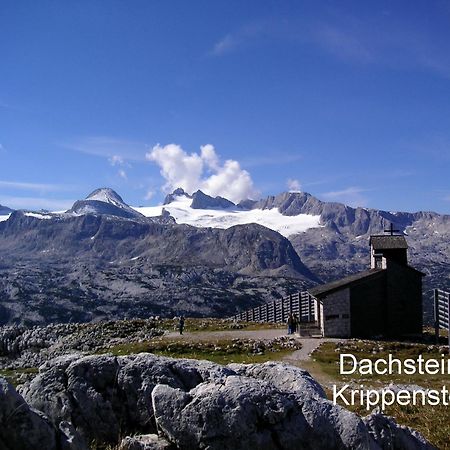 Ferienwohnung Haus Alpenblick Obertraun Exterior foto