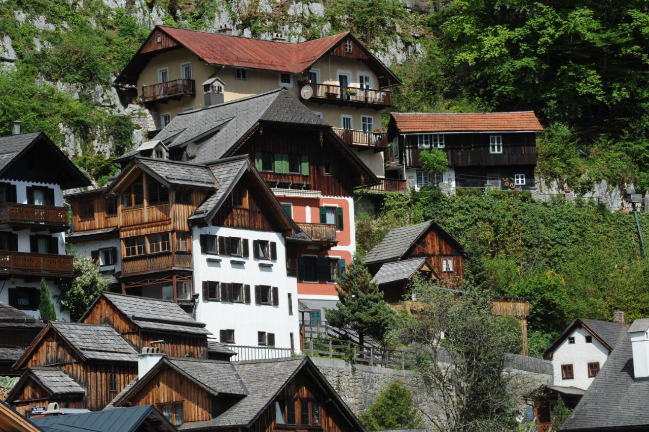Ferienwohnung Haus Alpenblick Obertraun Exterior foto