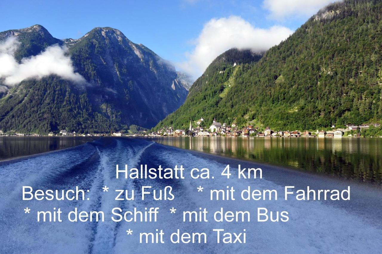 Ferienwohnung Haus Alpenblick Obertraun Exterior foto