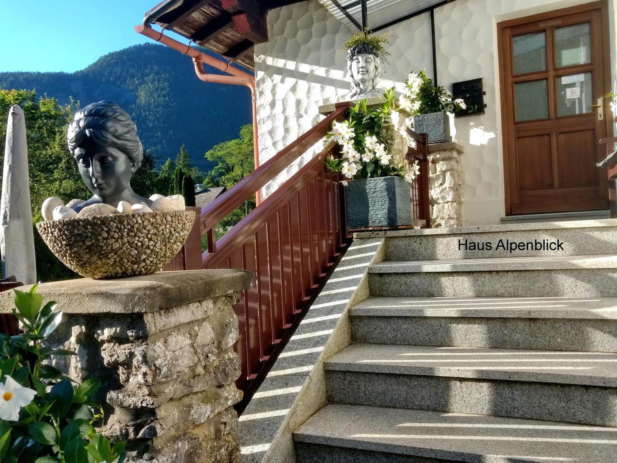 Ferienwohnung Haus Alpenblick Obertraun Exterior foto
