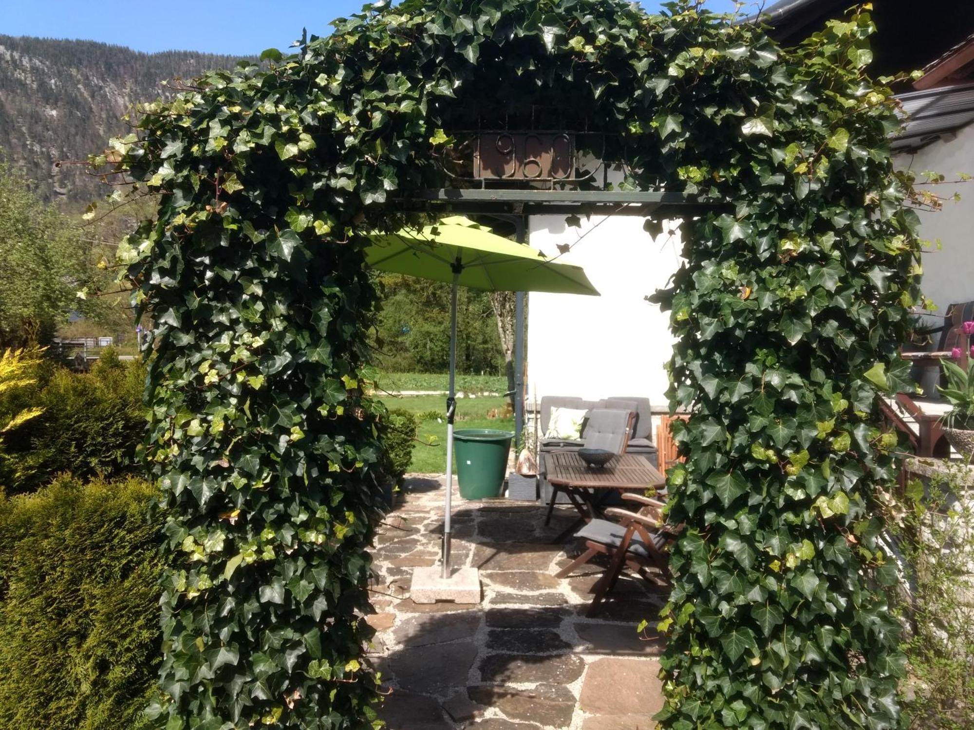 Ferienwohnung Haus Alpenblick Obertraun Exterior foto
