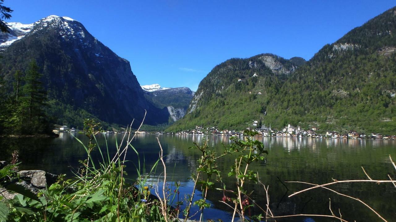 Ferienwohnung Haus Alpenblick Obertraun Exterior foto